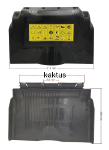 KLAPA KOSZA KOSIARKI LIDER HANDY AN40P100