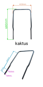 UCHWYT DOLNY KOSIARKI GATEC GT 153 FAWORYT DK53N22