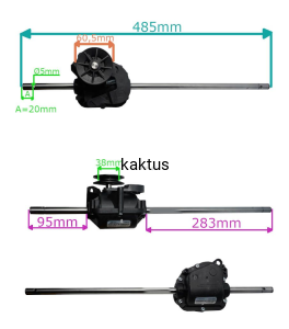 PRZEKŁADNIA NAPĘDU KOSIARKI FAWORYT DK53N225E-4W1