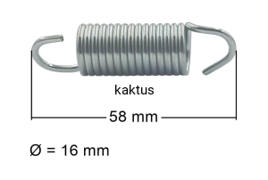 SPRĘŻYNA OSI PRZEDNIEJ GATEC GT 153 NE KS FAWORYT