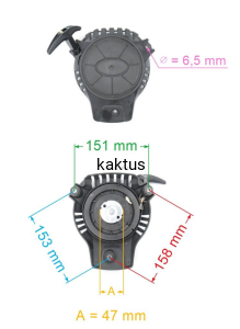 ROZRUSZNIK KOSIARKI CHIŃSKIE 99CC 1P56F 08-12040