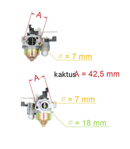 GAŹNIK SILNIKA HONDA GX160 ZAMIENNIK