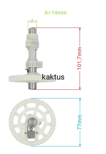 WAŁEK ROZRZĄDU FAWORYT LIDER DK41N130 N150 44Z
