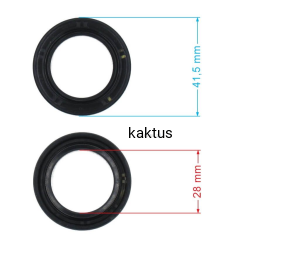 USZCZELNIACZ 28X41X6 SILNIKA HONDA 91202-ZL8-003