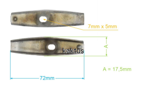 UCHWYT POKRYWY ZAWORÓW BRIGGS 590526