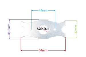 Płytka stabilizująca koła pasowego 1134-3597-01