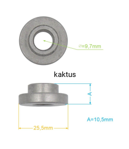 TULEJA TRAKTORKA KOSIARKI MTD 738-0372B
