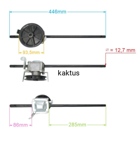 PRZEKŁADNIA NAPĘDU KOSIARKI HANDY LIDER FAWOR HK41