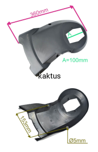 OSŁONA PASKA KOSIARKI VEGA VG51 G5230000000 KANWOD
