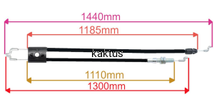 LINKA HAMULCA NAPĘDU KOSIARK HANDY DK46N150 605287