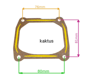 USZCZELKA POKRYWY ZAWORÓW FAWORYT DK53N225E-4W1