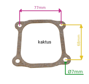 USZCZELKA POKRYWY ZAWORÓW KOSIARKI FAWORYT P98