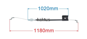 LINKA HAMULCA KOSIARKI HANDY HK41M100 YLK46N139