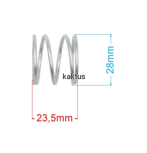 SPRĘŻYNA KOŁA PAS. PRZEKŁADNI FAWORYT G51SHL-BS750