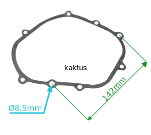 USZCZELKA MISKI OLEJOWEJ KOSIARKI FAWORYT DK41P98
