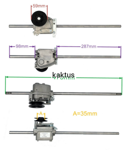 PRZEKŁADNIA NAPĘDU KOSIARKI ALKO AL-KO 442817
