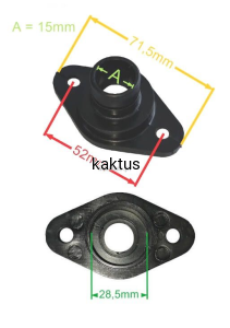 POKRYWA ŁOŻYSKA WORD MOCOWANIE OSI PRZEKŁADNI
