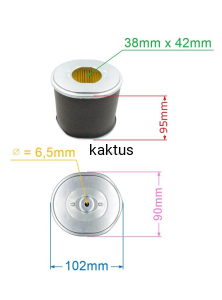 FILTR POWIETRZA SILNIKA ZONGSHEN 188F 13,0HP