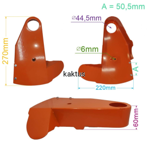OSŁONA PASKA KOSIARKI NAC LS2200 LS46-139-HS-OY ME