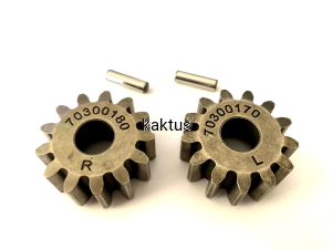 ZESTAW ZĘBATEK NAC 70300170 70300180 + 2X KLIN 13Z