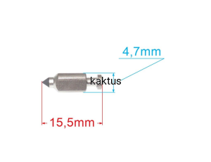 ZAWÓR IGLICOWY SILNIKA KOSIARKI BRIGGS 594581