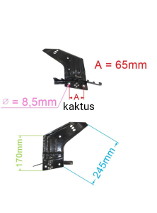 WSPORNIK RĘKOJEŚCI KOSIARKI GATEC PRAWY 601057