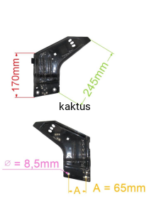 WSPORNIK RĘKOJEŚCI KOSIARKI GATEC LEWY 601056
