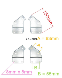 WSPORNIK RĘKOJEŚCI PRAWY + LEWY HUSAR TB43S03A