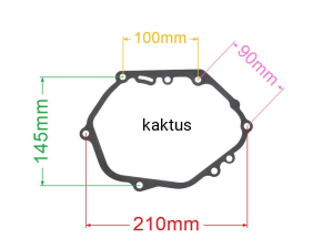 USZCZELKA MISKI OLEJOWEJ STIGA OHV 196 118550414/1