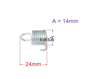 SPRĘŻYNA OSI KOSIARKI STIGA 122446196/0
