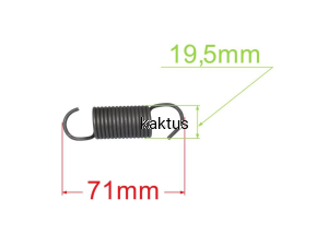 SPRĘŻYNA MURRAY 165X108MA ZAM. 165X46MA