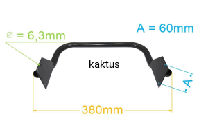 RURA PRZEDNIA TRAKTORKA STIGA 382869011/0