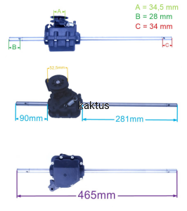 PRZEKŁADNIA NAPĘDU STIGA GT MP1 50-55 181003114/0