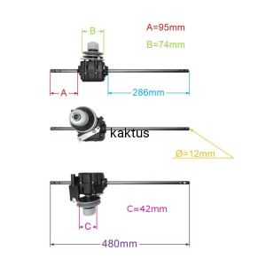 PRZEKŁADNIA NAP. T55 4-speed STIGA 181003086/0