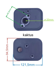 TŁUMIK SILNIKA WBE170 KOSIARKI STIGA 118551465/0