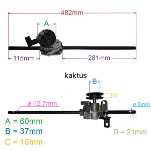 PRZEKŁADNIA NAPĘDU KOSIAR LIDER WA53N200RT-3W1-85