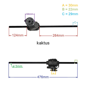 PRZEKŁADNIA NAPĘDU KOSIARKI LIDER HANDY FAWORYT