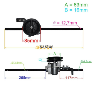 PRZEKŁADNIA NAPĘDU KOSIARKI HANDY WR46N139