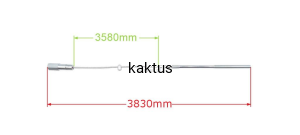 LINKA UKŁADU KIEROWNICZEGO STIGA 1134-9083-01