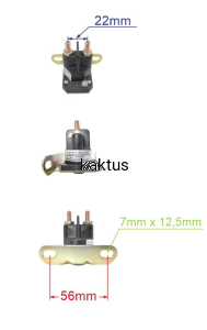 SOLENOID TRAKTORKA KOSIARKI MTD 725-1426A