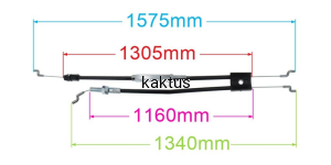 LINKA HAMULCA I NAPĘDU KOSIARKI  HKS 450NB JL50Z01
