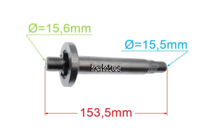 WAŁEK MOCOWANIA NOŻA TRAKTORKA MTD ZAMIENNIK