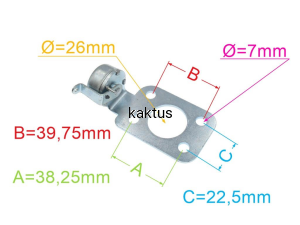 TERMOSTAT SILNIKA KOSIARKI RATO RV170