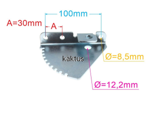 GRZEBIEŃ REG.WYS.KOSZ.85QF/95QF STIGA 1137-0259-01