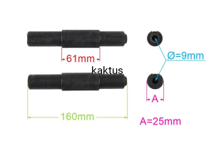 OŚ NOŻA TRAKTORKA KOSIARKI ALKO AL-KO 46835530