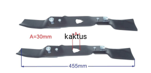 LISTWA TNĄCA 445 MM STIGA KPL 2 SZT 1134-9116-01