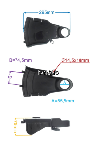 OSŁONA PASKA HANDY FAWORYT LIDER WR51 WA51 74,5MM