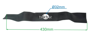 LISTWA TNĄCA 430 MM KOSIARKI HECHT 543SW 543SWE