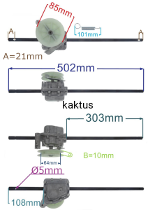 PRZEKŁADNIA NAPĘDU KOSIARKI GRIZZLY BRM5055BSA