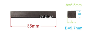 KLIN PIASTY KOSIARKI  LIDER HANDY 35 X 5,7 X 6,5